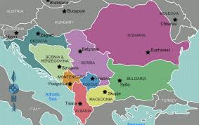 Mappa Balcani