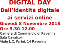 DIGITAL DAY Dall’identità digitale ai servizi online 8 Novembre 2018 - PID